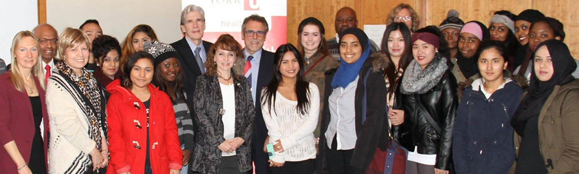 Global Health Students and Dr. Julio Frenk