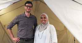 Global Health student Fatima
